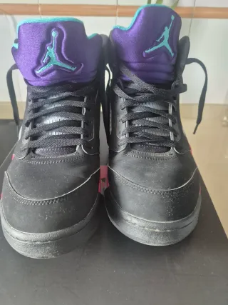 Air Jordan 5 Retro Negro/Rojo