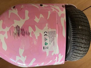 Hoverboard rosa camuflaje + bolso