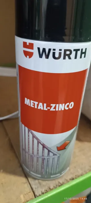 10 bombolette Wurth Metal-Zinco