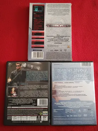 Dvd trilogía Terminator (6 discos)