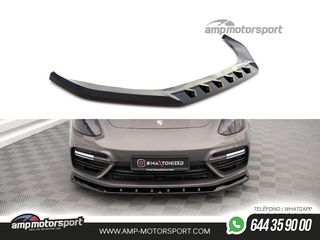 SPOILER / LIP DELANTERO V1 PARA PORSCHE PANAMERA TURBO S E-HYBRID 2016-2020