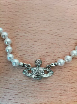 Colgante Vivienne Westwood Perlas Plata