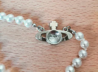 Colgante Vivienne Westwood Perlas Plata