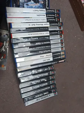 Lote Videojuegos PlayStation 1 (PS1),ps2