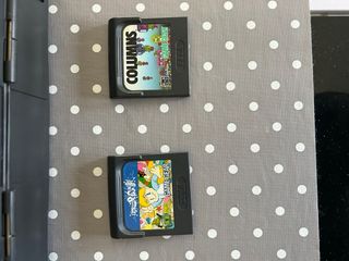 Lote Sega Game Gear con juegos