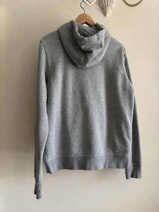 Sudadera Nike gris con cremallera