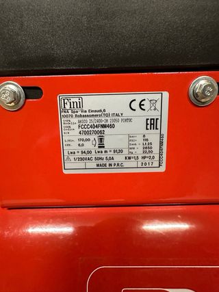 Compresor Pintuc de 2 Hp. 8 Bar / 116 PSI