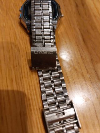 Orologio Casio A159W Argento Nero