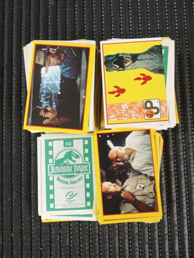 600 Cromos Jurassic Park ref 170