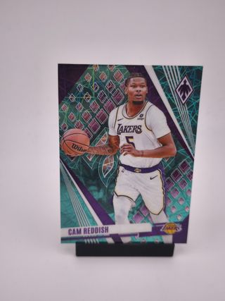 Cam Reddish TEAL LAZER 2023-24 Panini NBA Lakers