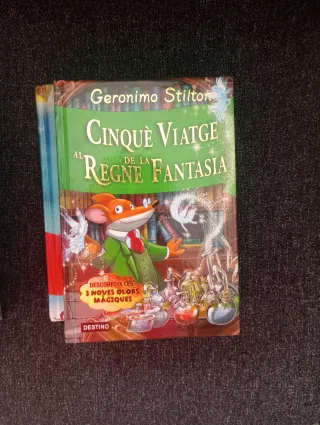 Pack 6 libros Viaje al Reino de la Fantasía