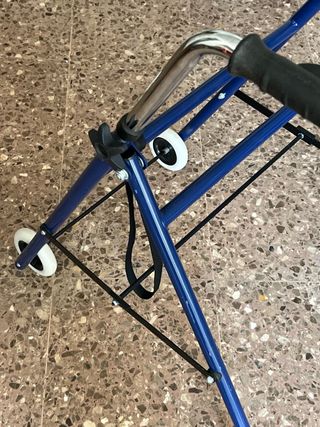 Andador Plegable Azul