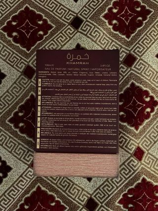 Profumo arabo Lattafa Khamrah Durhan