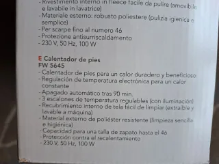 Calentador de pies AEG FW 5645