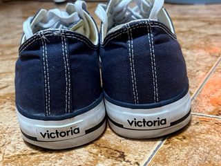 Zapatillas Victoria Lona Azul Talla 41