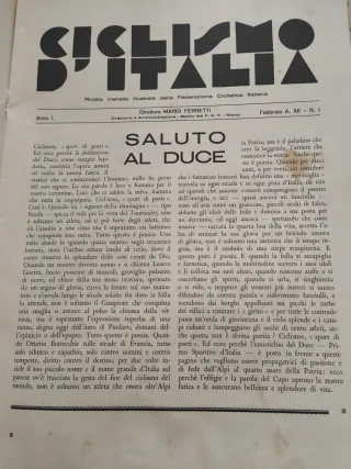 Fascicoli Ciclismo d'Italia 1934