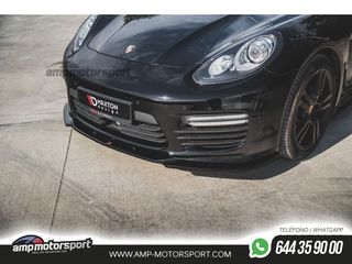 SPOILER / LIP DELANTERO V2 PARA PORSCHE PANAMERA TURBO 970 2013-2016