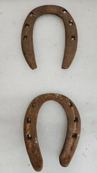Lote Herraduras Antiguas Caballo