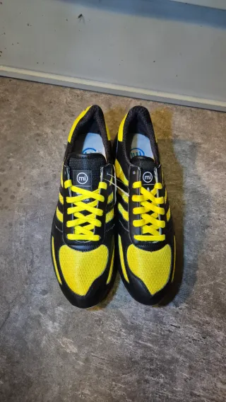 Adidas LA Trainer GP Scarpe Vintage Nere Gialle 45