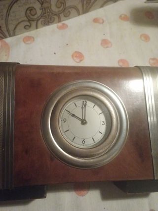 Orologio da tavolo Art Déco anni '40