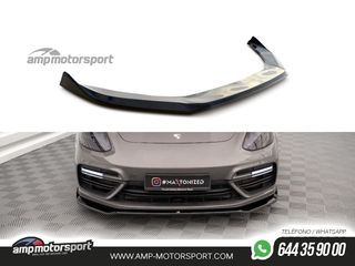 SPOILER / LIP DELANTERO V2 PARA PORSCHE PANAMERA TURBO S E-HYBRID 2016-2020