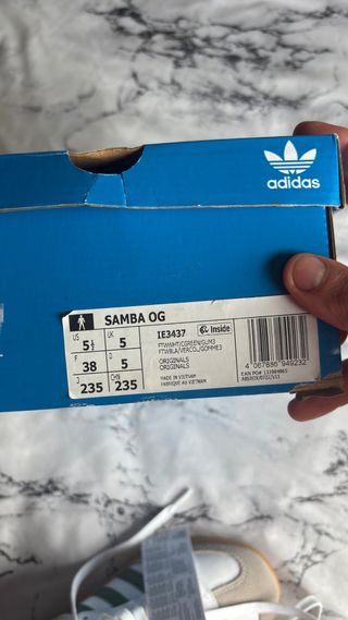 Adidas Samba OG Verde Blanco Talla 38
