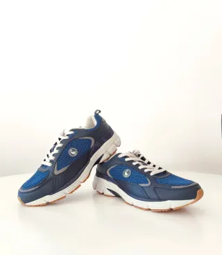 Zapatillas El Ganso Azul y Blanco
