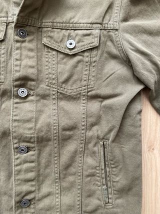 Chaqueta vaquera verde