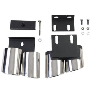 EMBELLECEDOR DE ESCAPE CON 4 SALIDAS LOOK-S PARA AUDI A3 8V