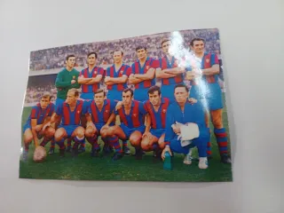 Entrada Liga 69-70 C.F. Barcelona y Postal
