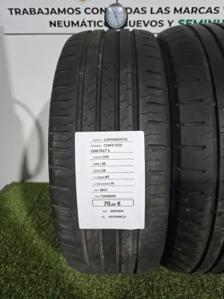 195 55 16 87H CONTINENTAL CONTIECOCONTACT 5