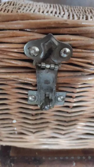 Cesta Mimbre Vintage Grande