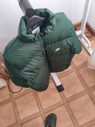 Chaqueta Nike Puffer Verde Talla M