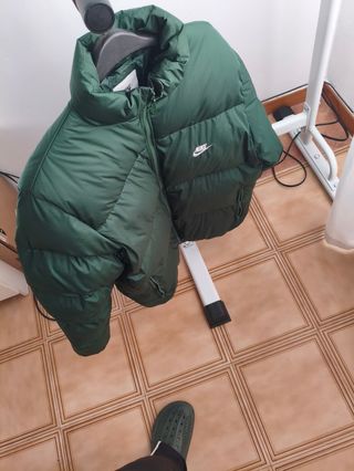 Chaqueta Nike Puffer Verde Talla M