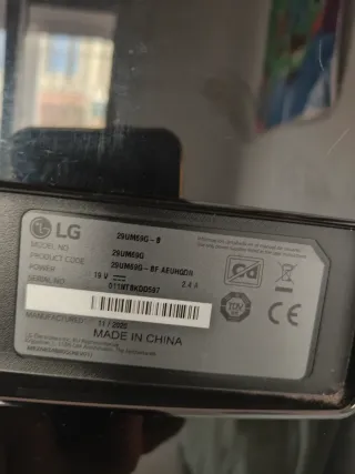 Display/monitor LG Ultrawide 29 29UM69G-B