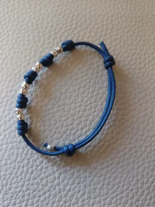 Bracciale Dodo con granelle argento