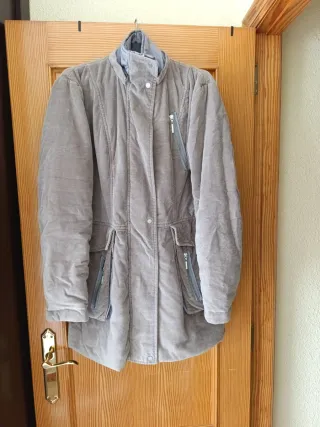 Abrigo Adolfo Dominguez Beige/Gris