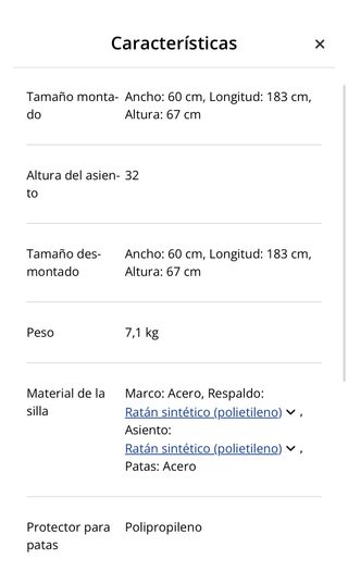 Tumbona JYSK UBBERUP negra 60x183cm (JYSK)