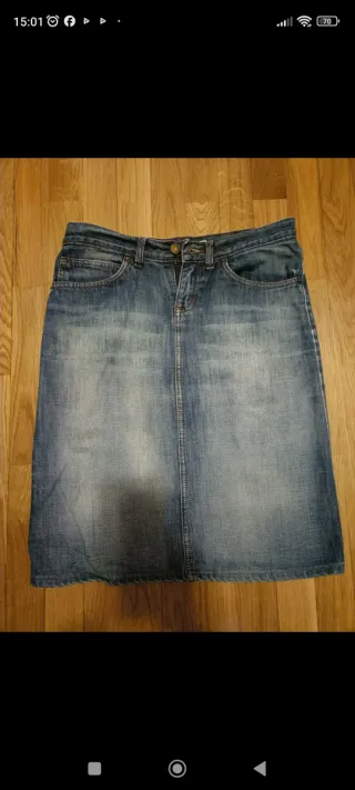 Falda vaquera azul 38-40