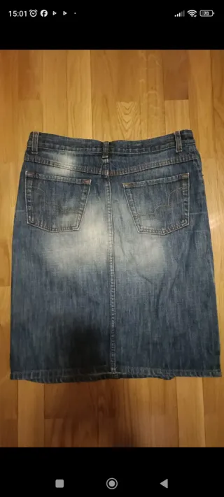 Falda vaquera azul 38-40