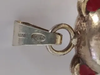 Colgante Oso Vintage Plata 925 - Italia