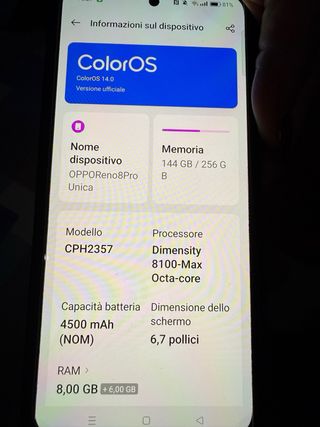 Oppo Reno 8 Pro 5G