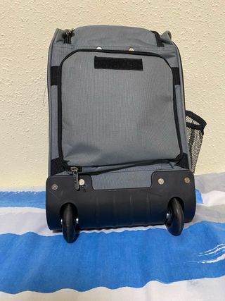 Maleta de cabina MINI MAX negra y gris
