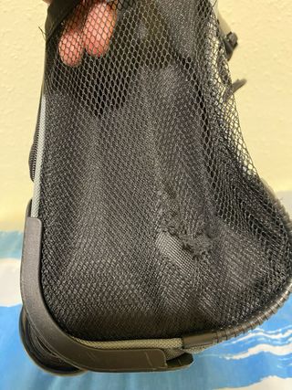 Maleta de cabina MINI MAX negra y gris