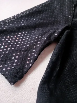 Crop top fiesta brillos