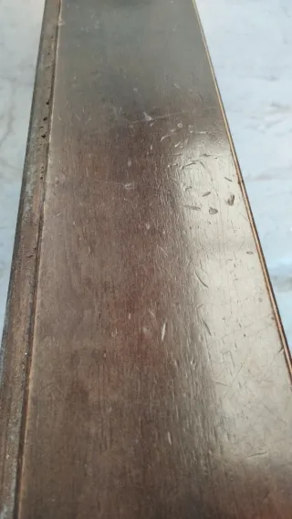 Mesa de centro de madera marrón