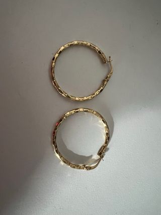 Pendientes Aro Oro 9K