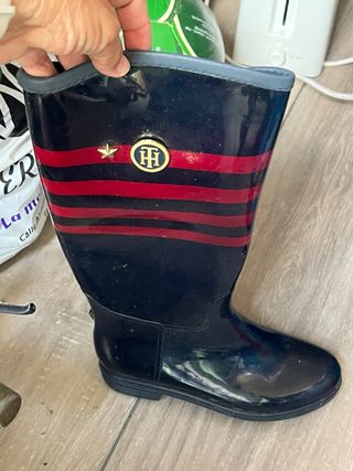 Botas de agua Tommy Hilfiger rayas