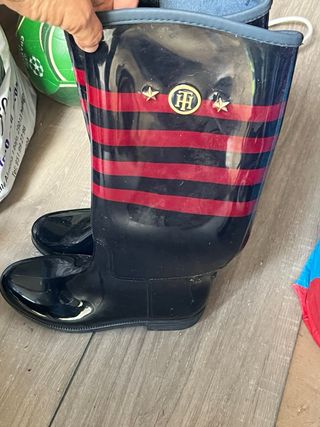 Botas de agua Tommy Hilfiger rayas