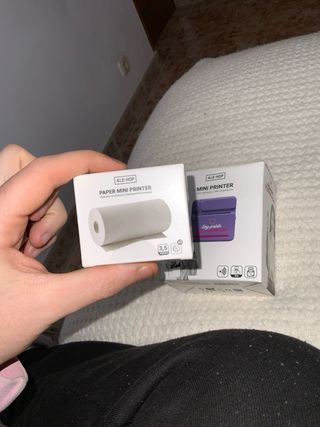 Mini Impresora Ale-Hop Morada NUEVA
